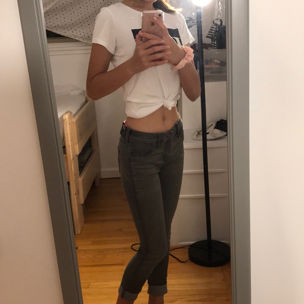 light grey super skinny jeans